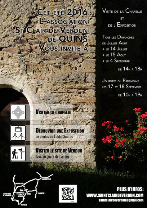 Affiche visite ete 2016